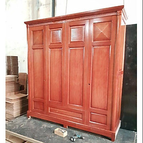 Tủ quần áo gỗ xoan đào (Hỗ trợ phí vận chuyển khu vực Hà Nội)
