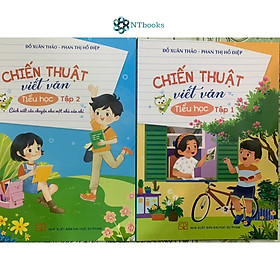Sách - Combo Chiến Thuật Viết Văn Tiểu Học (Tập 1 + Tập 2)