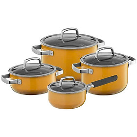 BỘ NỒI WMF FUSIONTEC SET 4 MÀU VÀNG hàng chính hãng