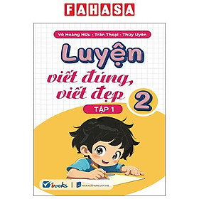 Sách - Luyện Viết Đúng, Viết Đẹp 2 - Tập 1