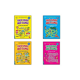 Sách - Trò Chơi Mê Cung An Toàn Nơi Công Cộng, Trong Trường Học, Thể Thao An Toàn, Tự Cứu Mình - Combo 4 Cuốn - Minh Thắng