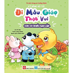 Sách - Kỹ năng bỏ túi, đi mẫu giáo thật vui xóa tan nỗi lo của trẻ khi đi mẫu giáo - Đinh Tị Books