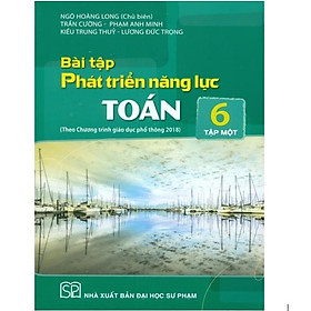 Sách Bài tập phát triển năng lực toán lớp 6 tập 1 (SGK Cánh Diều)