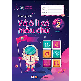 Sách - Luyện Nét Chữ Rèn Nết Người - Vở Ô Li Có Mẫu Chữ - Lớp 2 - Quyển 1 - Huy Hoàng Bookstore