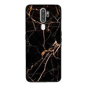 Ốp Lưng in cho Oppo A9 2020 Mẫu Nền Đá Hoa 2 - Hàng Chính Hãng