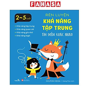 Sách - Rèn Luyện Khả Năng Tập Trung - Tìm Điểm Khác Nhau