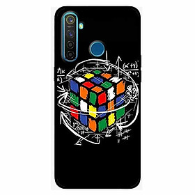 Ốp lưng in cho Realme 5 Pro / Realme Q Rubik Toán Học