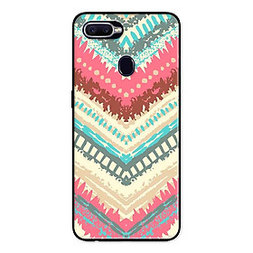 Ốp Lưng in cho Oppo A7 Mẫu Thổ Cẩm - Hàng Chính Hãng