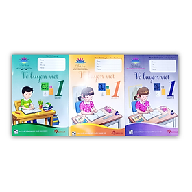 Sách - Combo Vở Luyện Viết 1 (Quyển 1+2+3)