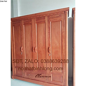 Tủ quần áo gỗ xoan đào