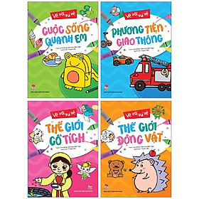 Combo Sách Vẽ Vời Vui Vẻ (Bộ 4 Cuốn)