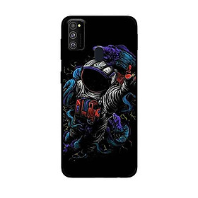Ốp Lưng in cho Samsung Galaxy M30s Mẫu Du Hành 4 - Hàng Chính Hãng