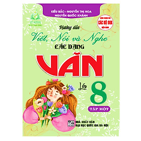 Sách- Hướng dẫn viết, nói và nghe các dạng văn 8 - tập 1 (dùng chung cho các bộ sgk hiện hành)