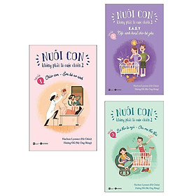 Sách - Nuôi Con Không Phải Là Cuộc Chiến 2 - Combo 3 Cuốn - Thái Hà Books