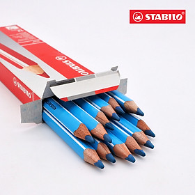 Hộp 12 cây bút chì màu STABILO Trio (CL203/12) - Đen (750)