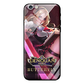 Ốp kính cường lực cho iPhone 6 Liên Quân Butterfly - Hàng chính hãng