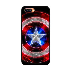 Ốp Lưng Dành Cho Oppo A12e mẫu Khiên Đội Trưởng 1 - Hàng Chính Hãng