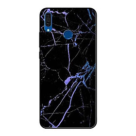 Ốp Lưng in cho Huawei Y9 2019 Mẫu Nền Đá Hoa 4 - Hàng Chính Hãng