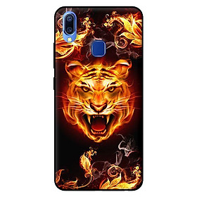 Ốp lưng in cho Vivo Y91 mẫu Hổ Lửa 1 - Hàng chính hãng
