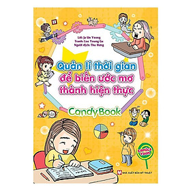 Sách Candy Book - Quản Lí Thời Gian Để Biến Ước Mơ Thành Hiện Thực - Tân Việt Books