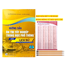 Sách - Hướng dẫn ôn thi tốt nghiệp trung học phổ thông môn Lịch Sử (theo chương trình GDPT 2018)