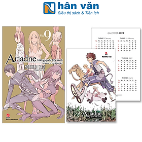 Vương Quốc Trời Xanh Ariadne - Ariadne In The Blue Sky - Tập 9 - Tặng Kèm Postcard Lịch
