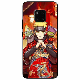 Ốp lưng dành cho Huawei Mate 20 Pro mẫu Naruto Áo Đỏ
