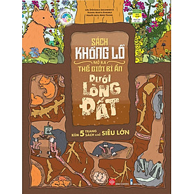 Sách Khổng Lồ Mở Ra Thế Giới Bí Ẩn Dưới Lòng Đất_DTI