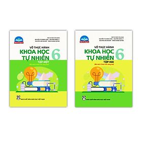 Sách - Combo Vở thực hành Khoa học tự nhiên 6 - Tập 1 + 2 (Bộ sách Chân trời sáng tạo)