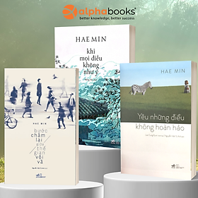 Combo Khi Mọi Điều Không Như Ý + Bước Chậm Lại Giữa Thế Gian Vội Vã + Yêu Những Điều Không Hoàn Hảo