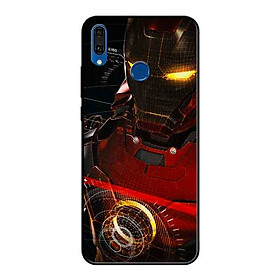 Ốp Lưng in cho Huawei Y9 2019 Mẫu Người Sắt Mắt Vàng - Hàng Chính Hãng