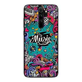 Ốp Lưng in cho Xiaomi Redmi Note 8 Pro Mẫu Màu Sắc 2 - Hàng Chính Hãng