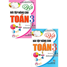 Combo Vở Bài Tập Nâng Cao Toán Lớp 3 (Bám Sát SGK Kết Nối Tri Thức Với Cuộc Sống) (Bộ 2 Cuốn) - HA