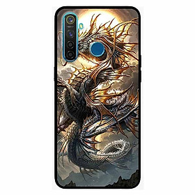 Ốp lưng in cho Realme 5 Rồng Trăng