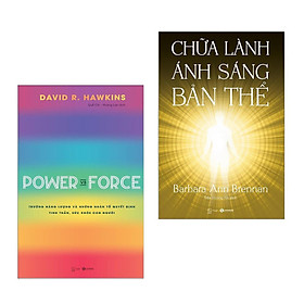 Sách - Combo 2 Cuốn: Chữa Lành Ánh Sáng Bản Thể + Power Vs Force - Trường Năng Lượng Và Những Nhân Tố Quyết Định Tinh Thần Và Sức Khỏe Con Người - Thái Hà Books
