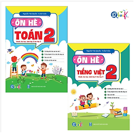Sách - Combo Ôn Hè Toán và Tiếng Việt 2 - Dành cho học sinh lớp 2 lên 3 (2 cuốn)