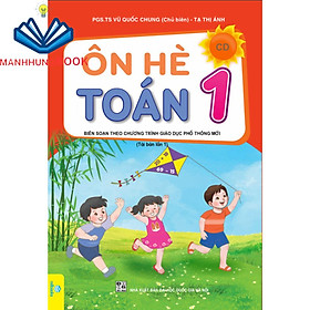 Sách - Ôn Hè Toán 1 - Biên soạn theo chương trình GDPT mới (Cánh Diều).