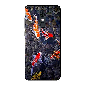 Ốp Lưng in cho Xiaomi Redmi 5 Plus Mẫu Cá Chép Sống Động - Hàng Chính Hãng
