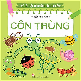 Vẽ Tất Tật Từ Những Hình Cơ Bản - Côn Trùng