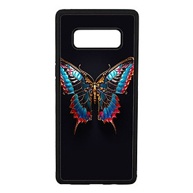 Ốp lưng cho Samsung Galaxy Note 8 bướm màu sắc 1 - Hàng chính hãng