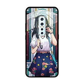 Ốp Lưng in cho Vivo V17 Pro Mẫu Girl Anime 2 - Hàng Chính Hãng