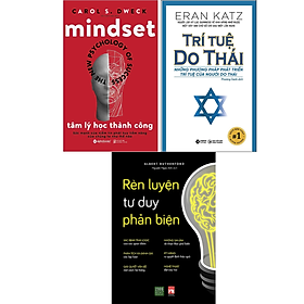 Combo 2Q: Tâm Lý Học Thành Công + Trí Tuệ Do Thái + Rèn Luyện Tư Duy Phản Biện (Top Sách Phát Triển Bản Thân Bán Chạy) 