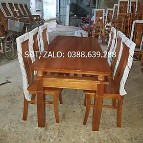 Bàn ăn xoan ta mặt đặc