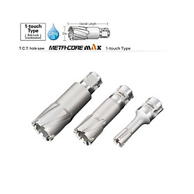 MŨI KHOAN TỪ T.C.T HOLE SLAW META CORE MAX  KHOAN SÂU 75MM ( TỪ D35.5MM - D44MM) UNIKA (MX75N-35.5 - MX75N-44) - HÀNG CHÍNH HÃNG