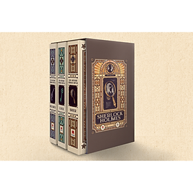 BOXSET SHERLOCK HOLMES TRỌN BỘ 3 TẬP - TÁI BẢN 2023