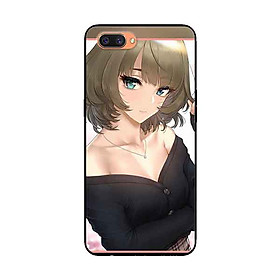 Ốp Lưng Dành Cho Oppo A12e mẫu Cô Gái Cá Tính 2 - Hàng Chính Hãng