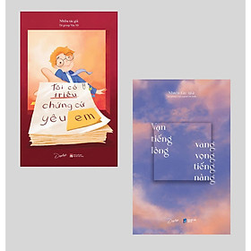 Sách - Combo 2 Cuốn: Tôi Có Triệu Chứng Cứ Yêu Em + Vạn Tiếng Lòng Vang Vọng Tiếng Nàng - AZ Việt Nam