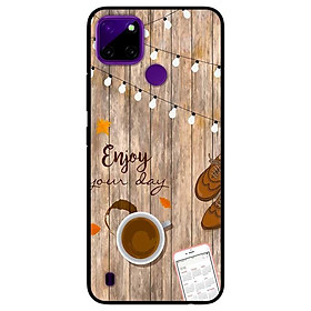 Ốp lưng dành cho Realme C21Y - C25Y mẫu Ly Cà Phê Enjoy