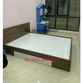 (FREE SHIP Y Hình )--COMBO Giường Tủ Quần Áo Gỗ MDF Phủ Melamine Chống Xước Lõi Mịn BỀN - RẺ - ĐẸP, Thiết Kế Hiện Đại