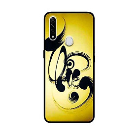 Ốp Lưng in cho Oppo A8 Mẫu Thư Pháp THIỆN - Hàng Chính Hãng